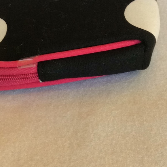 FINAL SALE PRICE Once Upon a Rose Polka Dot Makeup Bag - Picture 5 of 5